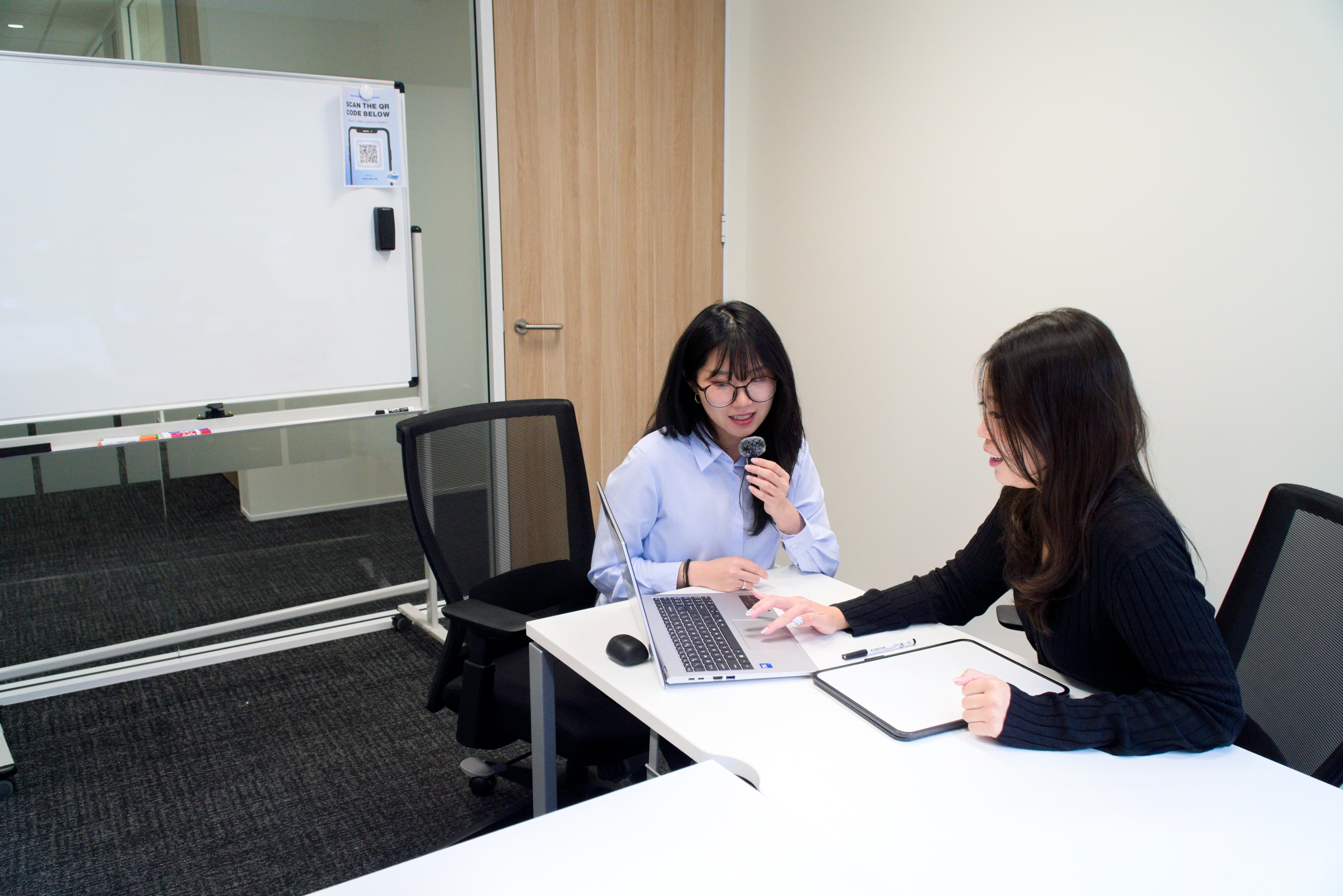 Private classroom atmosphere